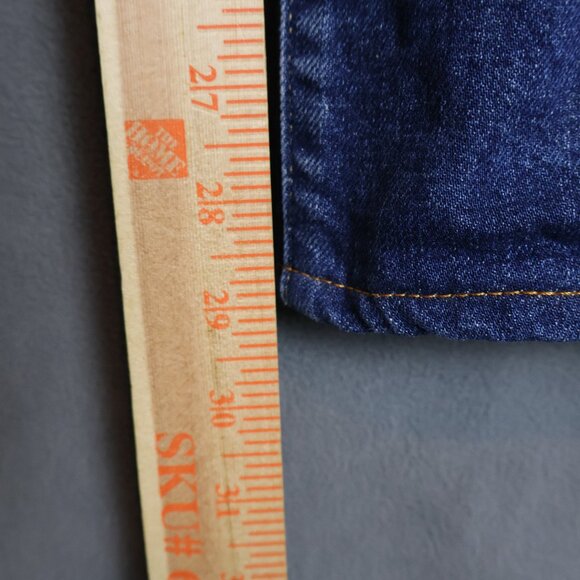 Imogene and Willie Jeans Mens 30x29 Blue Barton Washburn Slim Straight USA Made - Picture 13 of 14